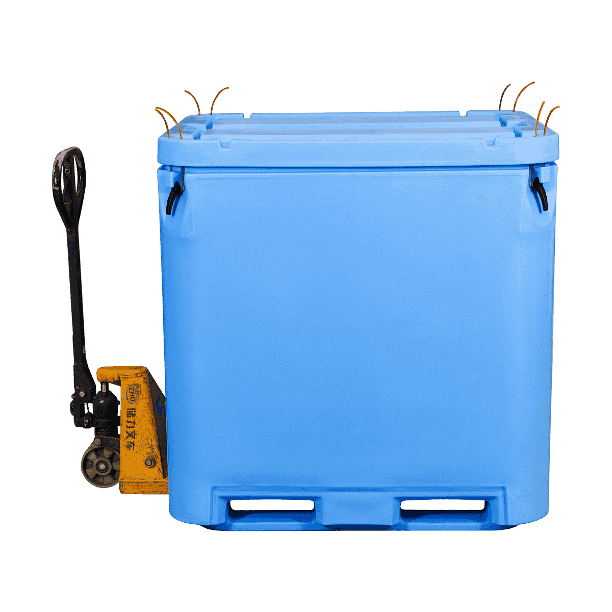 AF-1000L Solidisolert pallcontainerverksted og lager Bruk kaldkjedebeholdere