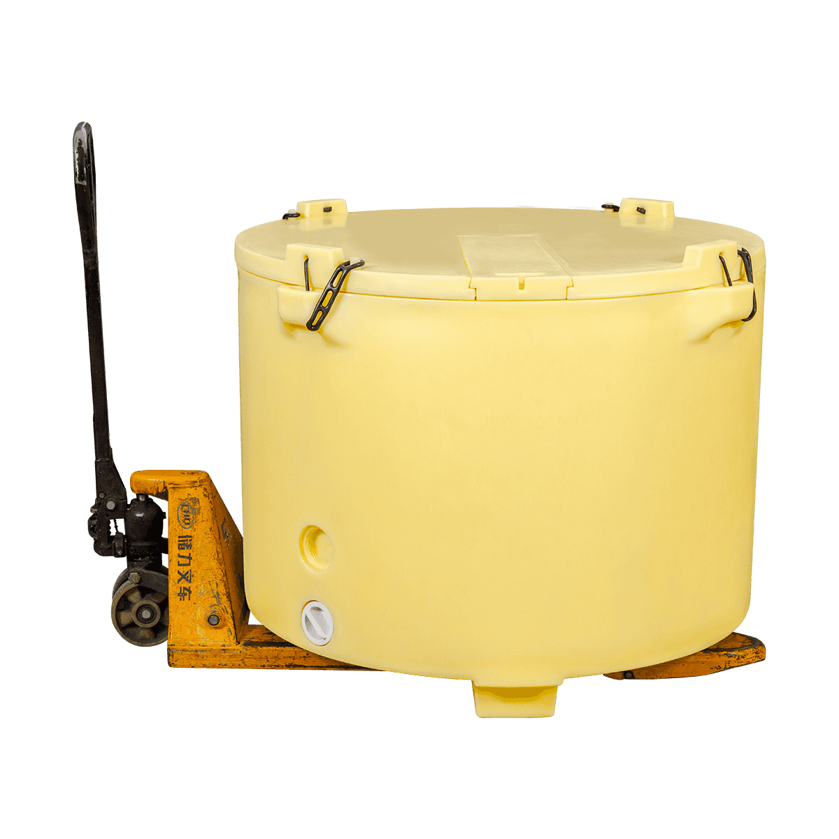 Y-640L reke og blekksprut tanker sjømat industriell bruk runde plastbeholdere
